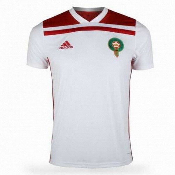 Maillot Football Marruecos Exterieur 2018 Blanc